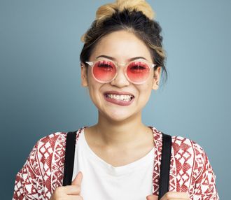 Portrait photo of female Korean teacher